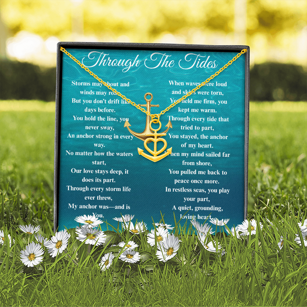 Custom Crafted Anchor Necklace