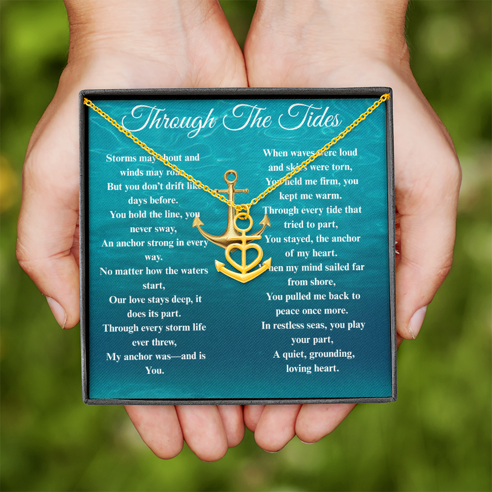 Custom Crafted Anchor Necklace