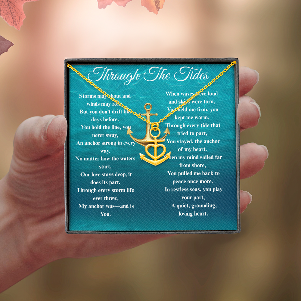 Custom Crafted Anchor Necklace