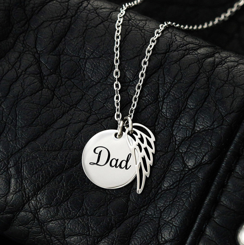 To My Amazing Dad - Custom Engraved Necklace