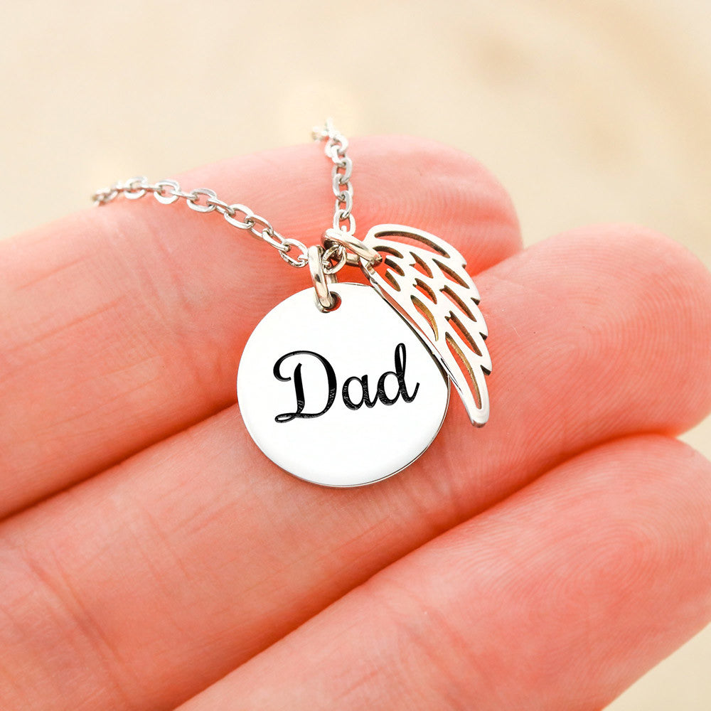To My Amazing Dad - Custom Engraved Necklace