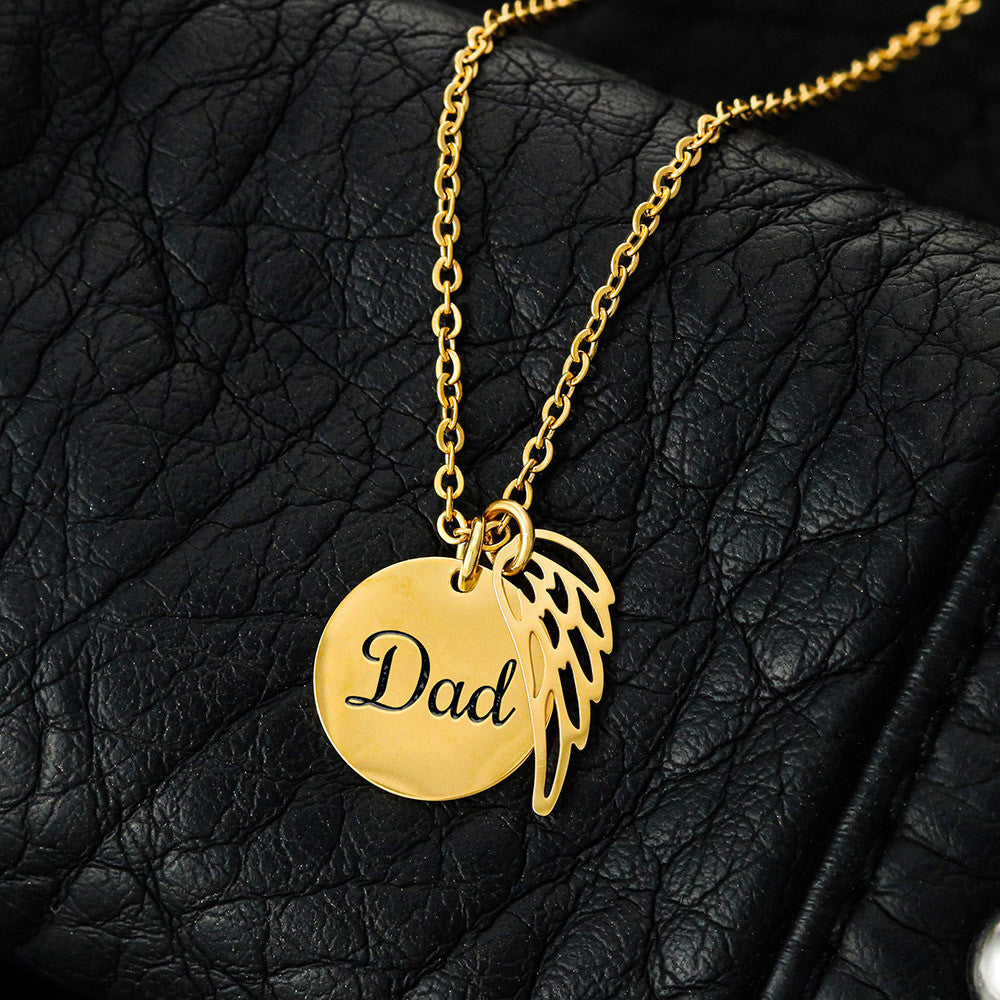 To My Amazing Dad - Custom Engraved Necklace
