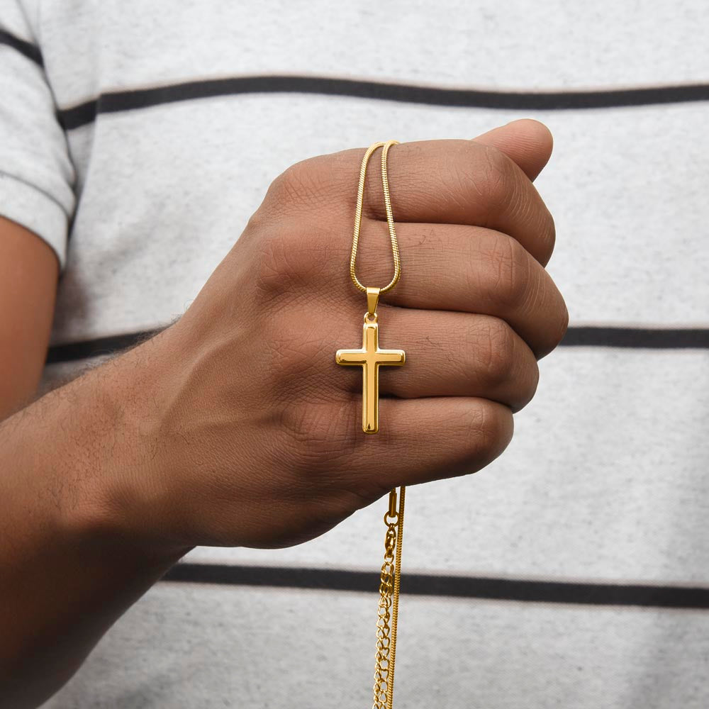 Spiritual Motivation - Artisan Cross Necklace