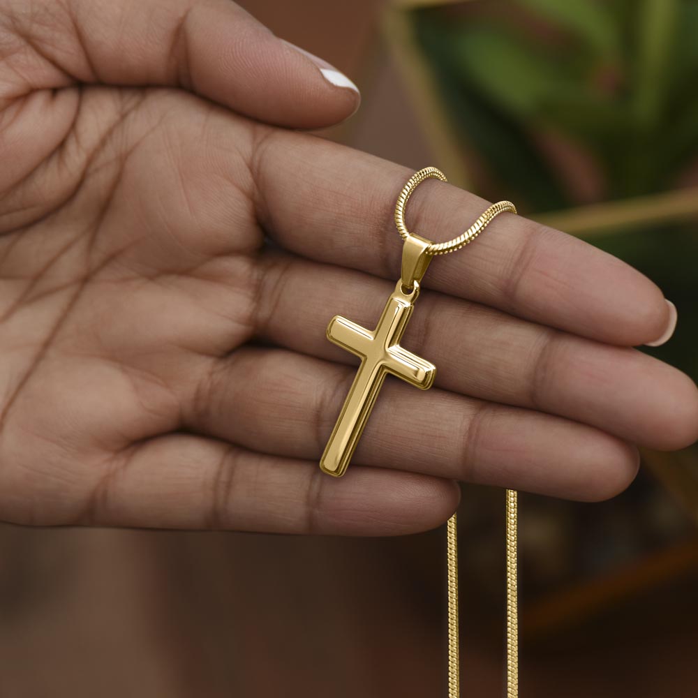 Spiritual Motivation - Artisan Cross Necklace